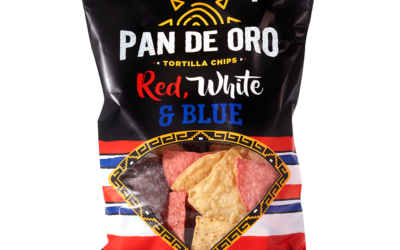Red, White and Blue Tortilla Chips Case of 12