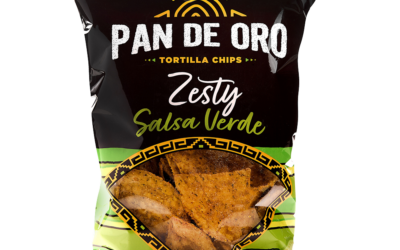 Zesty Salsa Verde Corn Tortilla Chips Case of 12