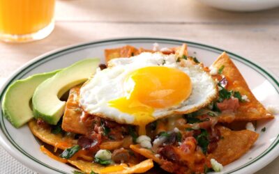 Chilaquiles with Bacon
